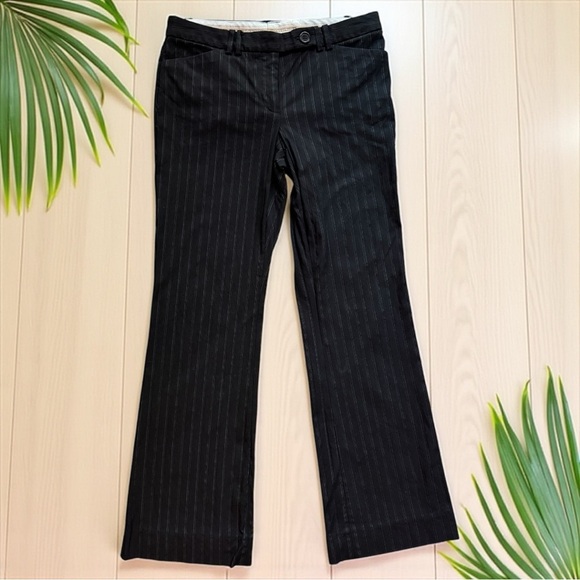 THE LIMITED Drew Fit Black Pinstripe Dress Pants – Size 0 – Classic Workwear - Picture 1 of 9
